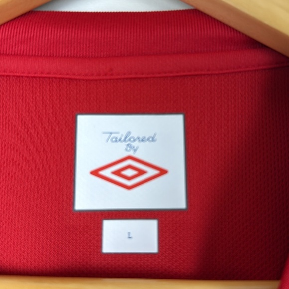 Wales 2010 - 2011 Home Jersey - Umbro Football Kit, Size Large - Picture 2 of 8